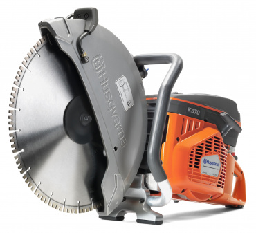 Бензорез Husqvarna K970, диск 300-400 мм